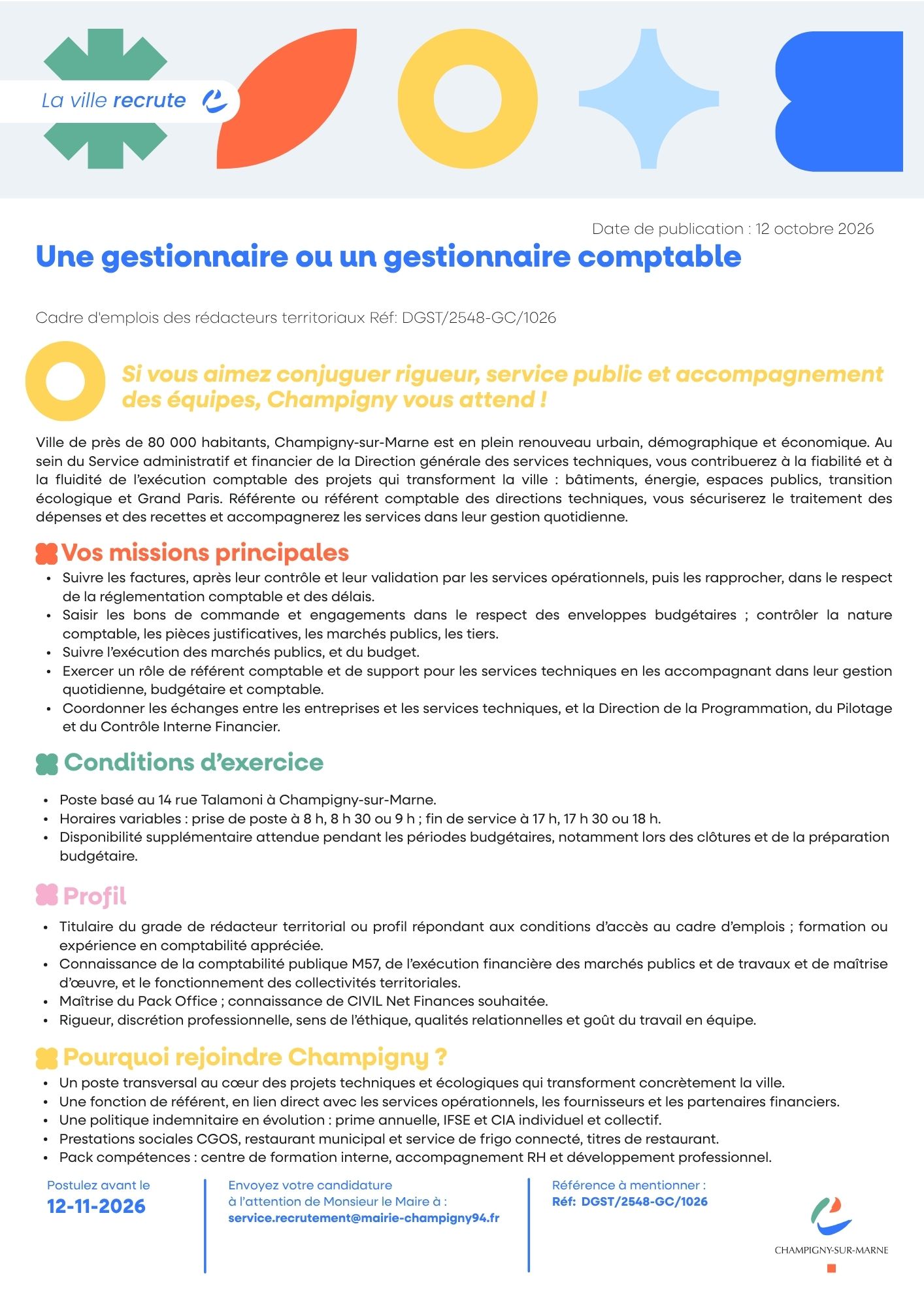 Une gestionnaire ou un gestionnaire comptable