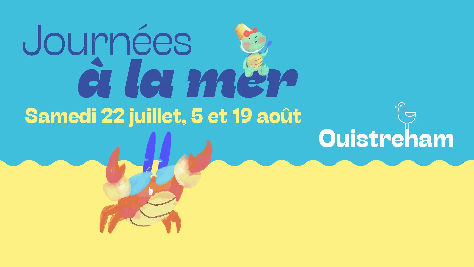 Journées à la mer à Ouistreham